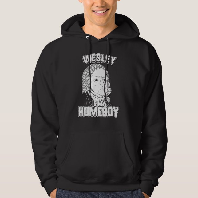Wesley ist mein Kumpel  John Wesley Tee (Vorderseite)