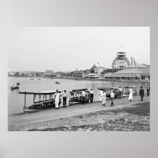 Wesley Lake, Asbury Park: 1901 Poster