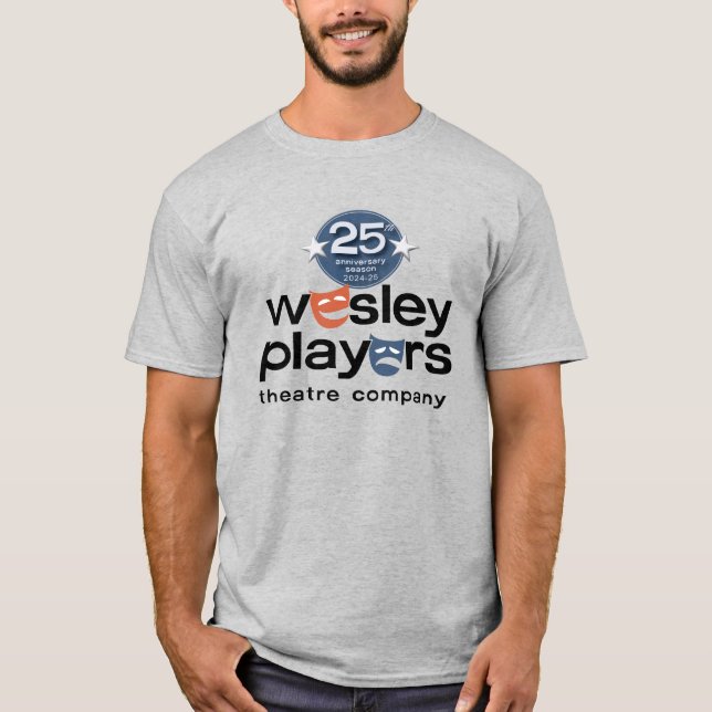 Wesley Players 25-jähriges Shirt (Vorderseite)