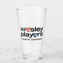 Wesley Players Glass Tumbler