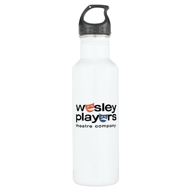 Wesley Players Wasserflasche Edelstahlflasche (Vorderseite)