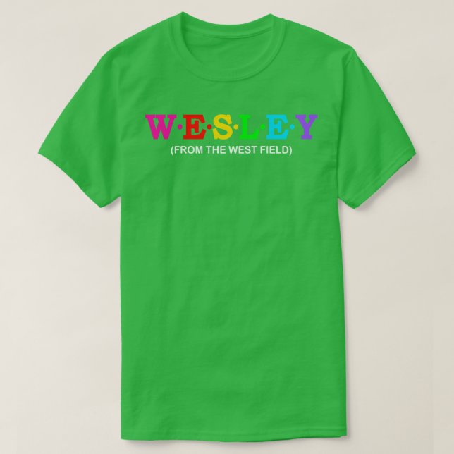Wesley vom Westfeld T-Shirt (Design vorne)
