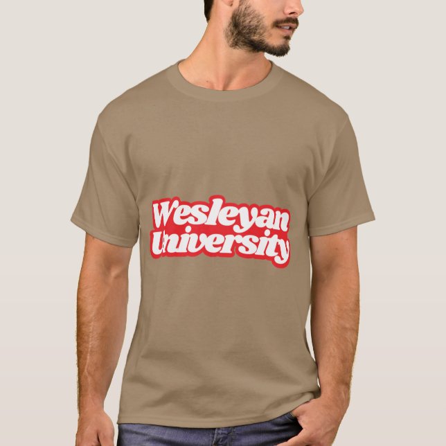 Wesleyan Universität T-Shirt (Vorderseite)