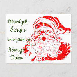Wesołych Świąt Bożego Narodzenia Frohe Weihnachten Postkarte
