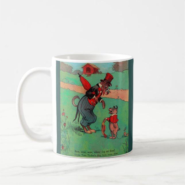 Wessen Hund bist du? Kaffeetasse (Links)