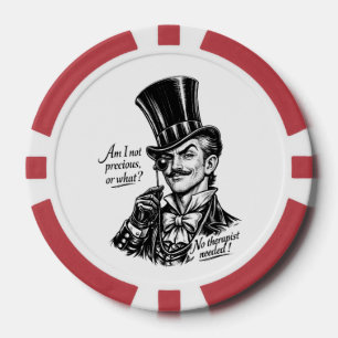 Wessen Schatz?! Geistreicher Lord-Karrikatur Pokerchips