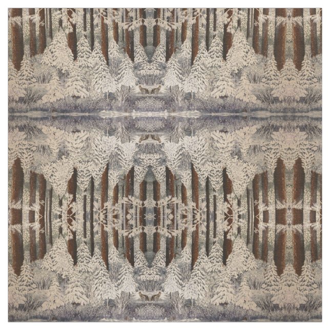 Wessen Wälder sind das? Ich glaube, ich weiß es..  Stoff (Muster)