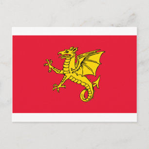 Wessex Flag Postkarte