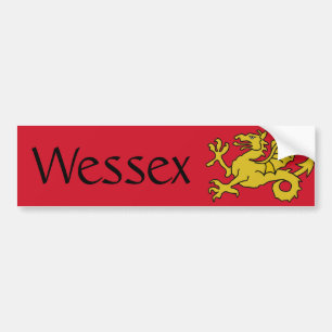 Wessex Flagge Autoaufkleber