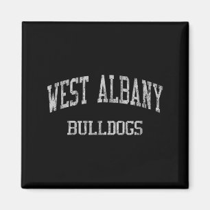 West Albany High School Hs Albany Oder Vintage Srt Magnet