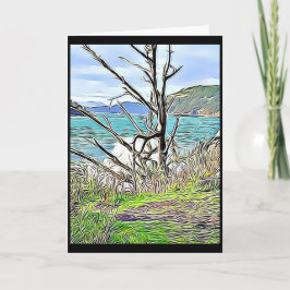 West Beach Whidbey Island Notecard