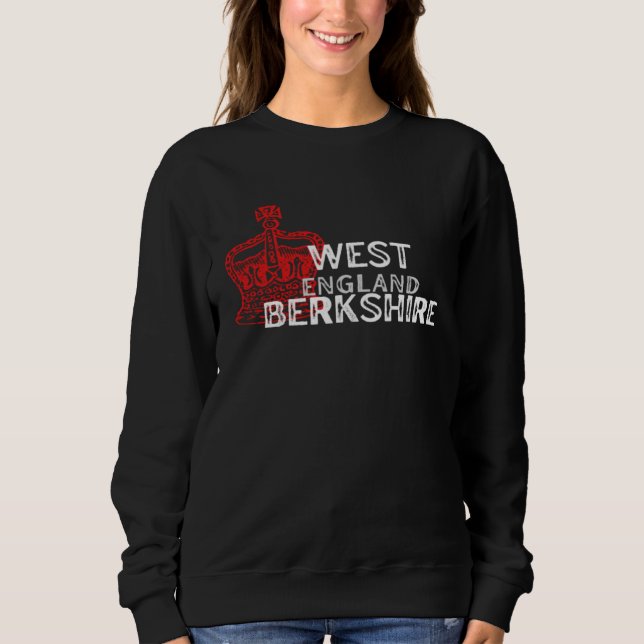 WEST BERKSHIRE England Crown Badge Sweatshirt (Vorderseite)