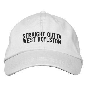 West Boylston Massachusetts Hat Bestickte Baseballkappe