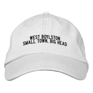 West Boylston Massachusetts Hat Bestickte Baseballkappe