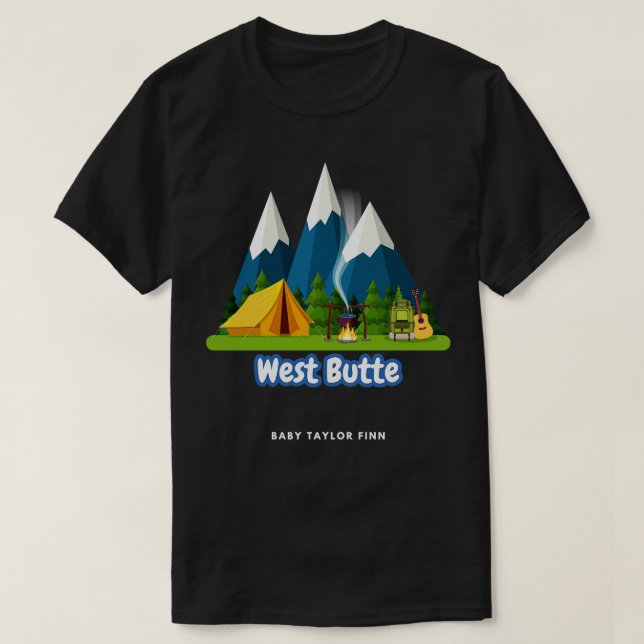 West Butte T-Shirt (Design vorne)