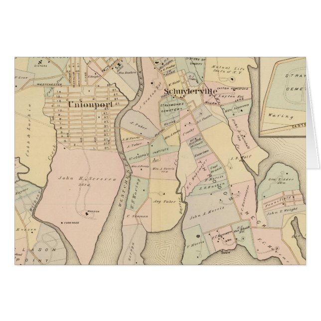 West Chester, Schuylerville, New York (Vorderseite (Horizontal))
