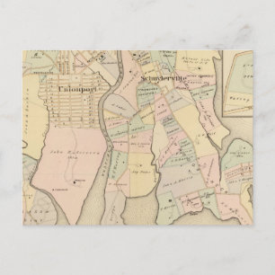 West Chester, Schuylerville, New York Postkarte