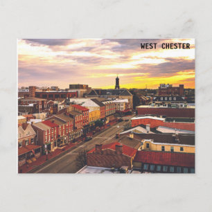West Chester Sonnenaufgang Postkarte