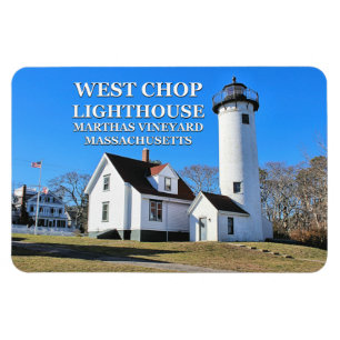 West Chop Lighthouse Marthas Vineyard Flexi Magnet