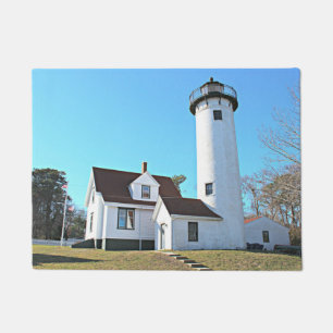 West Chop Lighthouse, Marthas Vineyard MA Door Mat Fußmatte