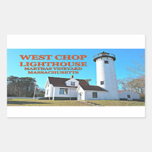 West Chop Lighthouse, Marthas Vineyard MA Stickers