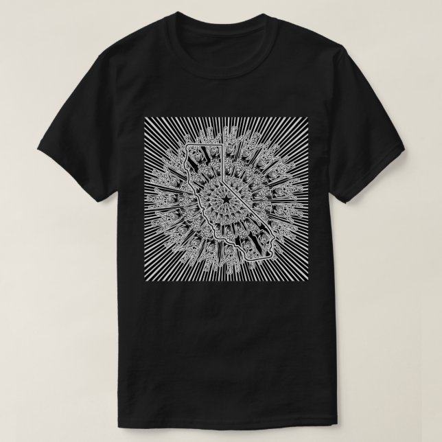 West Coast Liebe  T-Shirt (Design vorne)