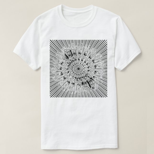 West Coast Liebe  T-Shirt (Design vorne)