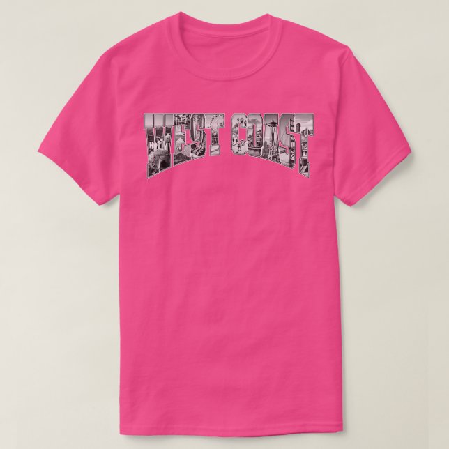 West Coast TShirt (Design vorne)