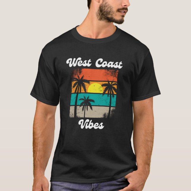 West Coast Vibes T-Shirt (Vorderseite)