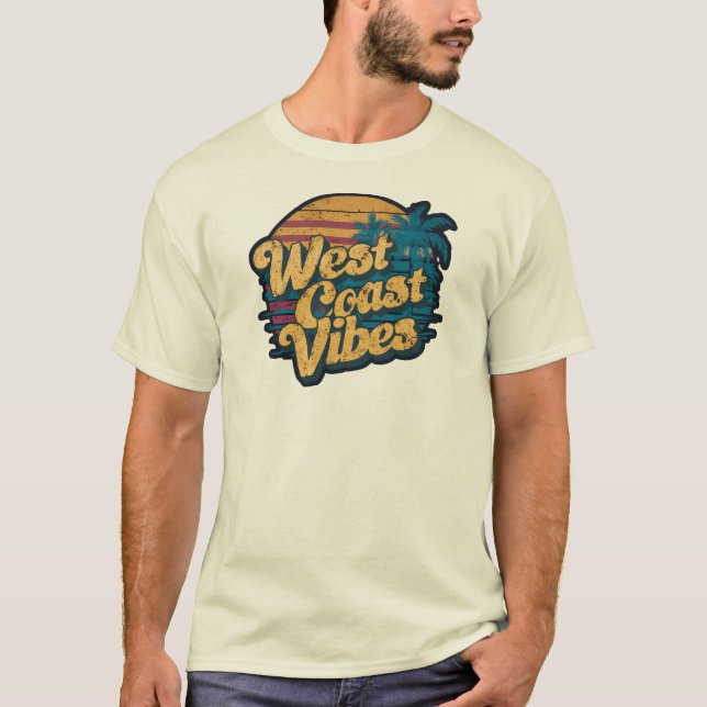 West Coast Vibes T-Shirt (Vorderseite)