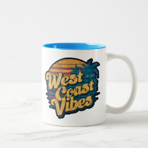 West Coast Vibes Zweifarbige Tasse