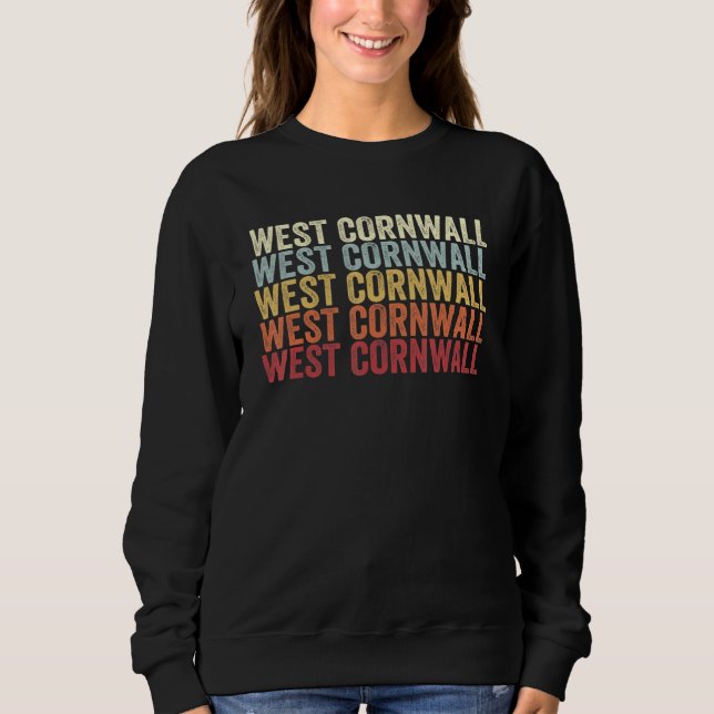 West Cornwall Pennsylvania West Cornwall PA Retro  Sweatshirt (Vorderseite)