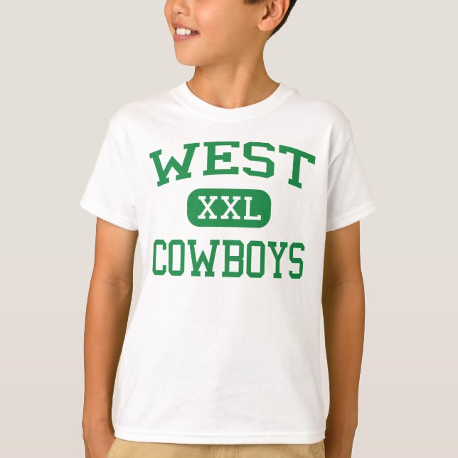West - Cowboys - Hoch - Minneapolis Minnesota T-Shirt (Vorderseite)