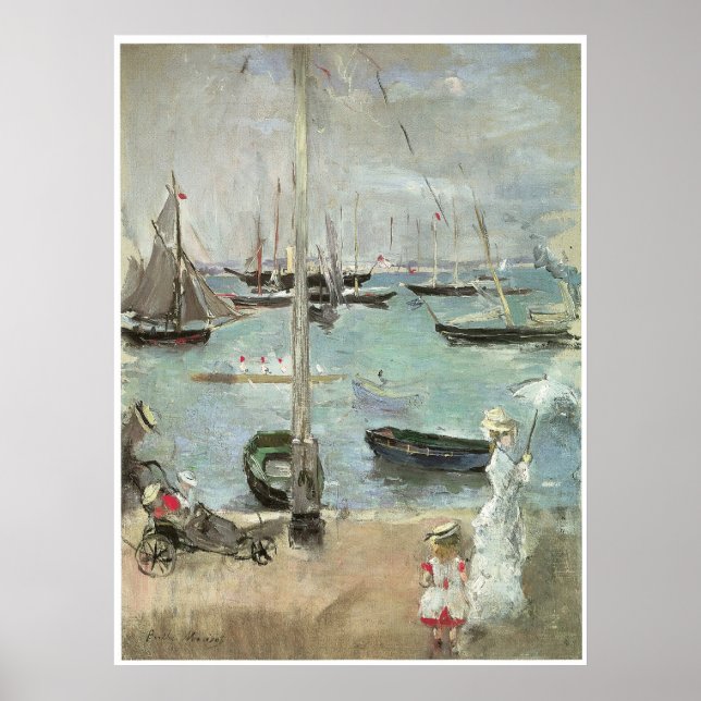 West Cowes, Isle of Wight, Berthe Morisot Poster (Vorne)