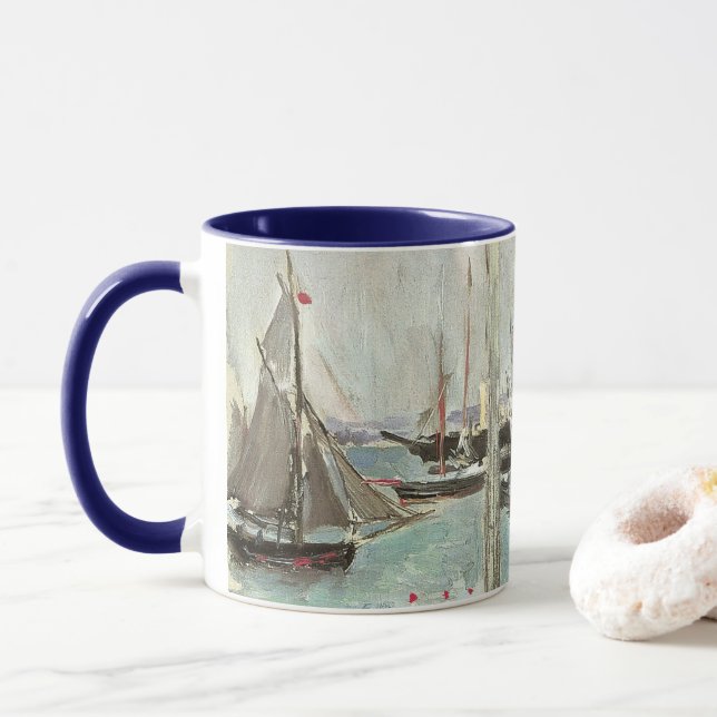 West Cowes, Isle of Wight von Berthe Morisot Tasse (Mit Donut)