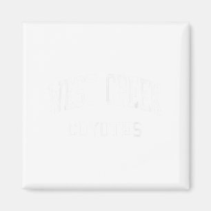 West Creek High School Hs Clarksville Tn Retro Spa Magnet