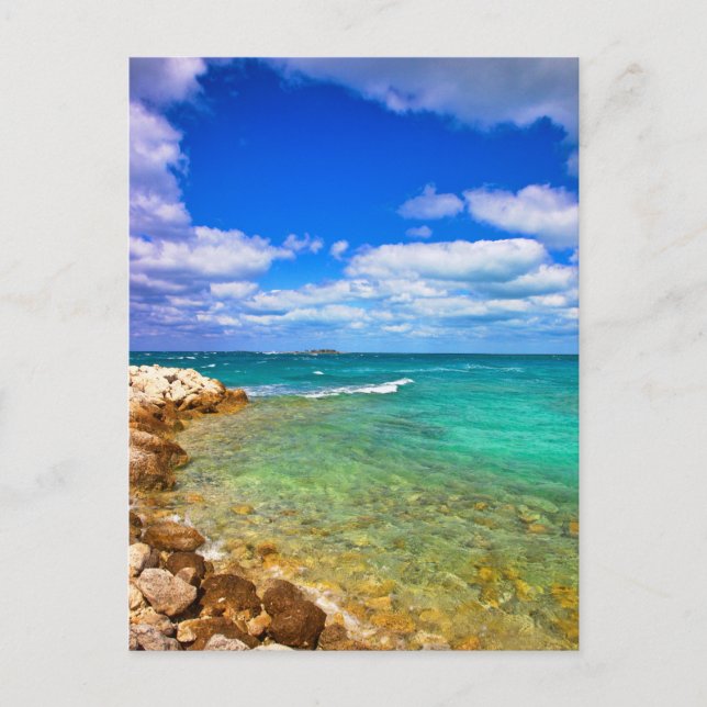 West End Grand Bahamas Postkarte (Vorderseite)