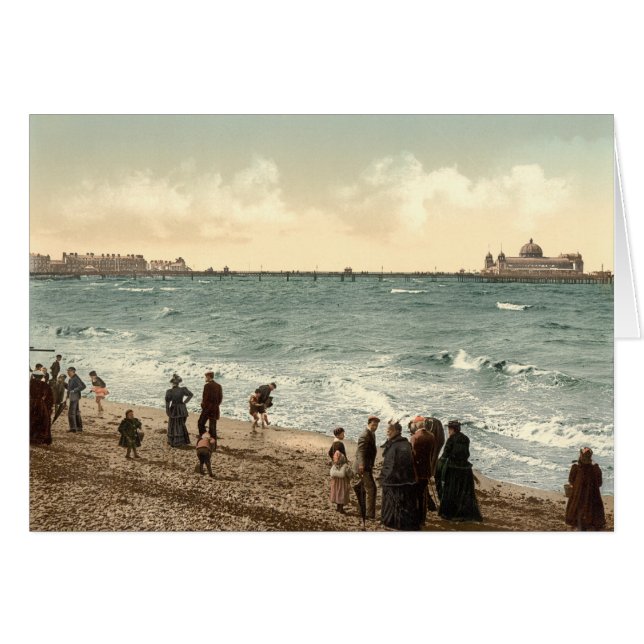 West End-Pier I, Morecambe, Lancashire, England (Vorderseite (Horizontal))