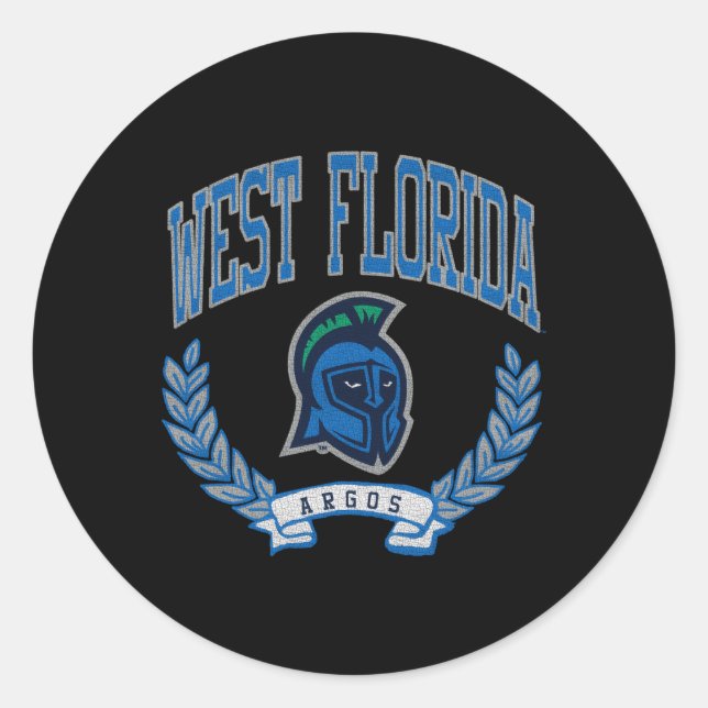 West Florida Argonauts Sieg Runder Aufkleber (Vorderseite)