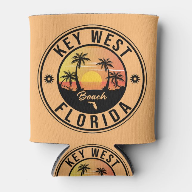 West Florida Sunset Vacation Souvenirs Dosenkühler (Vorderseite)
