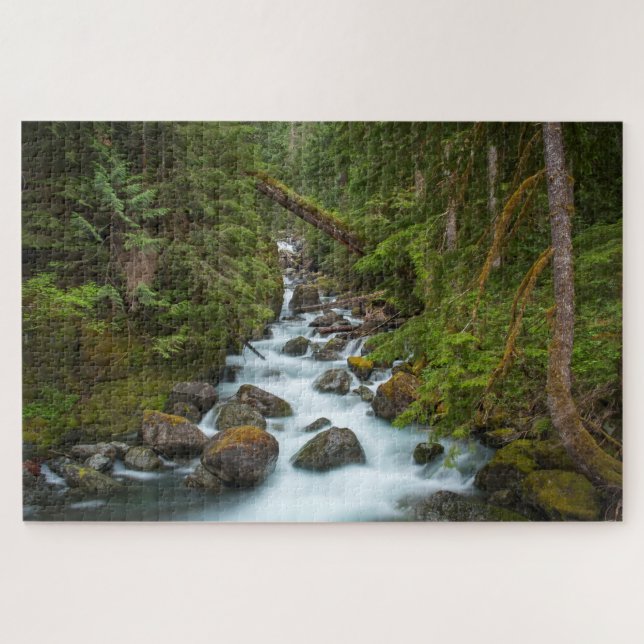 West Fork Foss River Washington Puzzle (Horizontal)