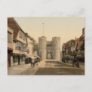 West Gate, Canterbury, Kent, England Postkarte