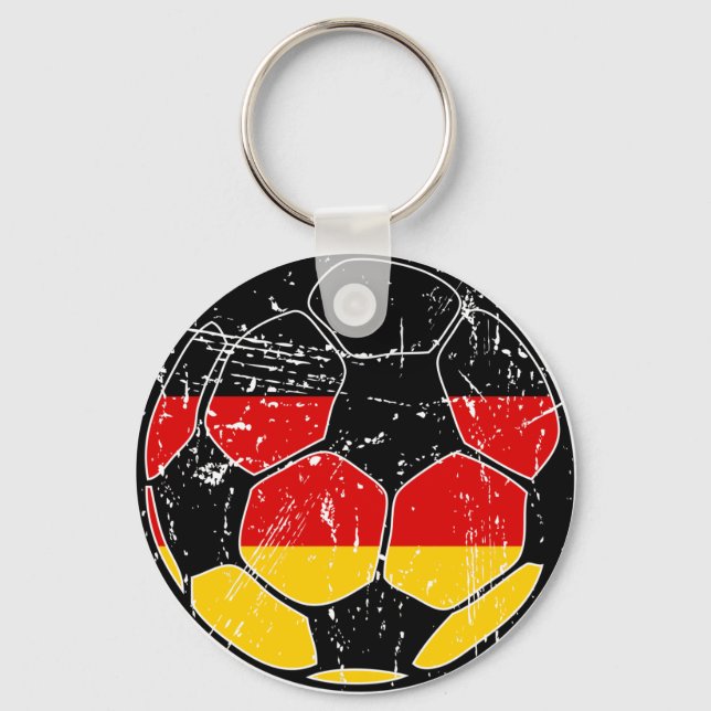 West Germany Soccer Ball Schlüsselanhänger (Vorderseite)