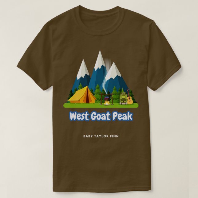 West Goat Peak T-Shirt (Design vorne)