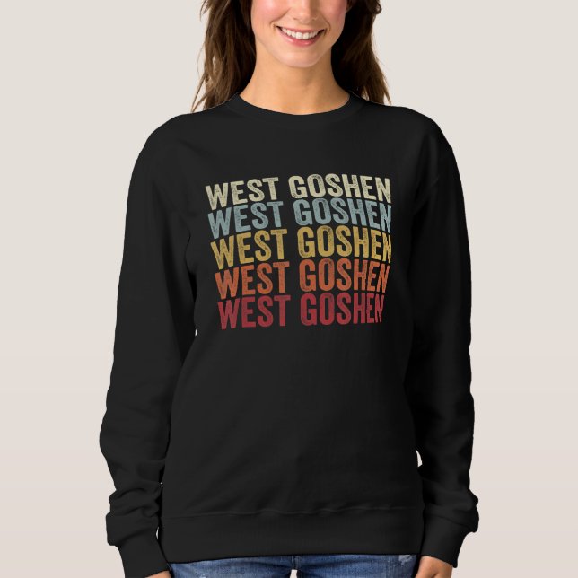 West Goshen Pennsylvania West Goshen PA Retro Vint Sweatshirt (Vorderseite)