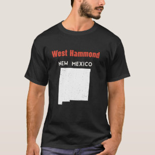 West Hammond USA Staat America Travel New Mexico T-Shirt