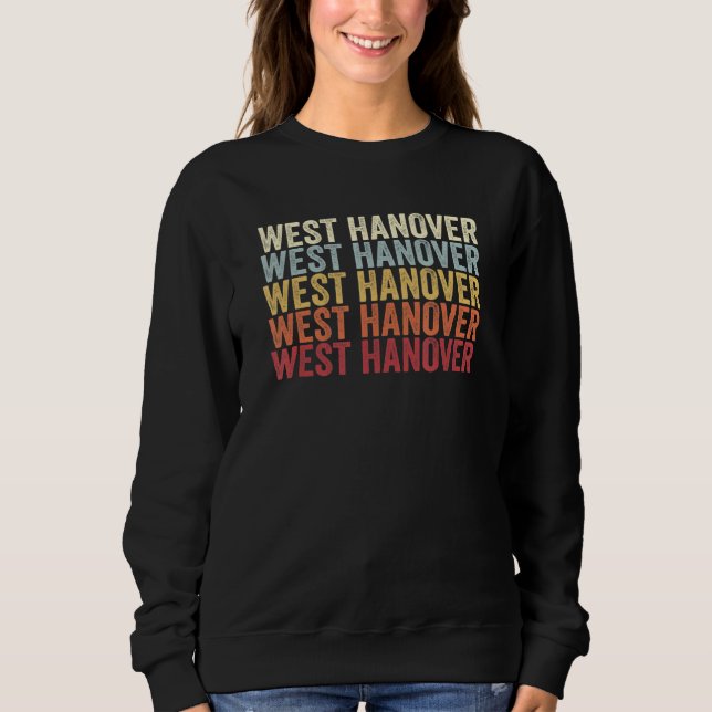 West Hanover Pennsylvania West Hanover PA Retro Vi Sweatshirt (Vorderseite)