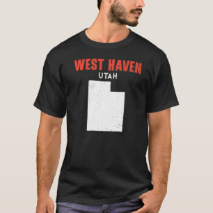 West Haven Utah USA Staat America Travel Utahan T-Shirt