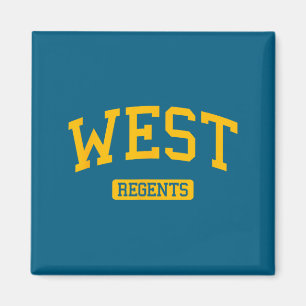 West High School HS Madison WI Uni-Sport Magnet