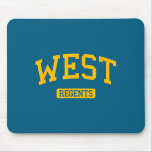 West High School HS Madison WI Universitäts-Sport  Mousepad